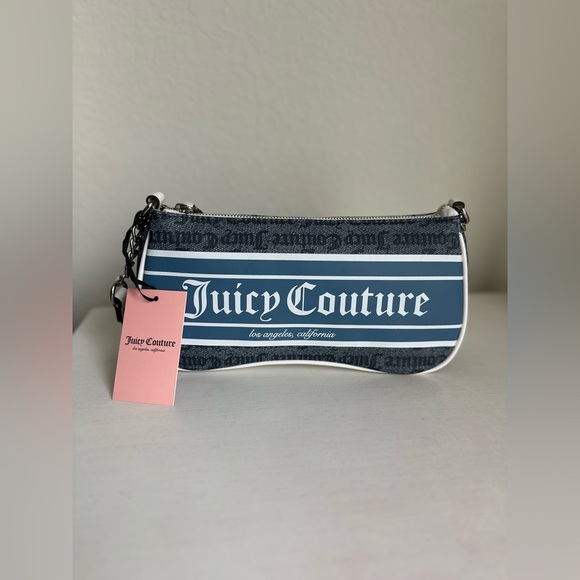 Juicy Couture Handbags - Juicy Couture Denim Fashionista Shoulder Bag